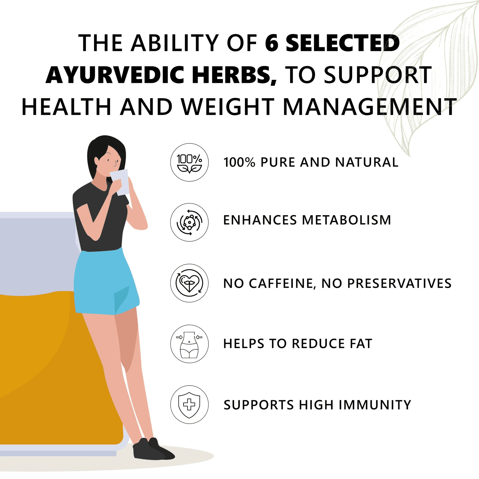 Shop Slim Tea for Weight loss, Ayurvedic Weight Loss Tea – image 3